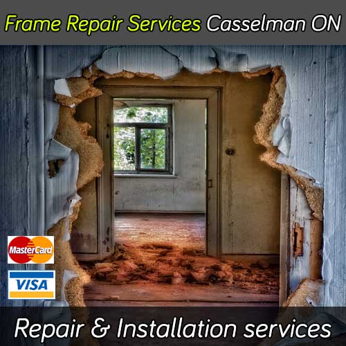 Door frame repair service in Casselman Ontario